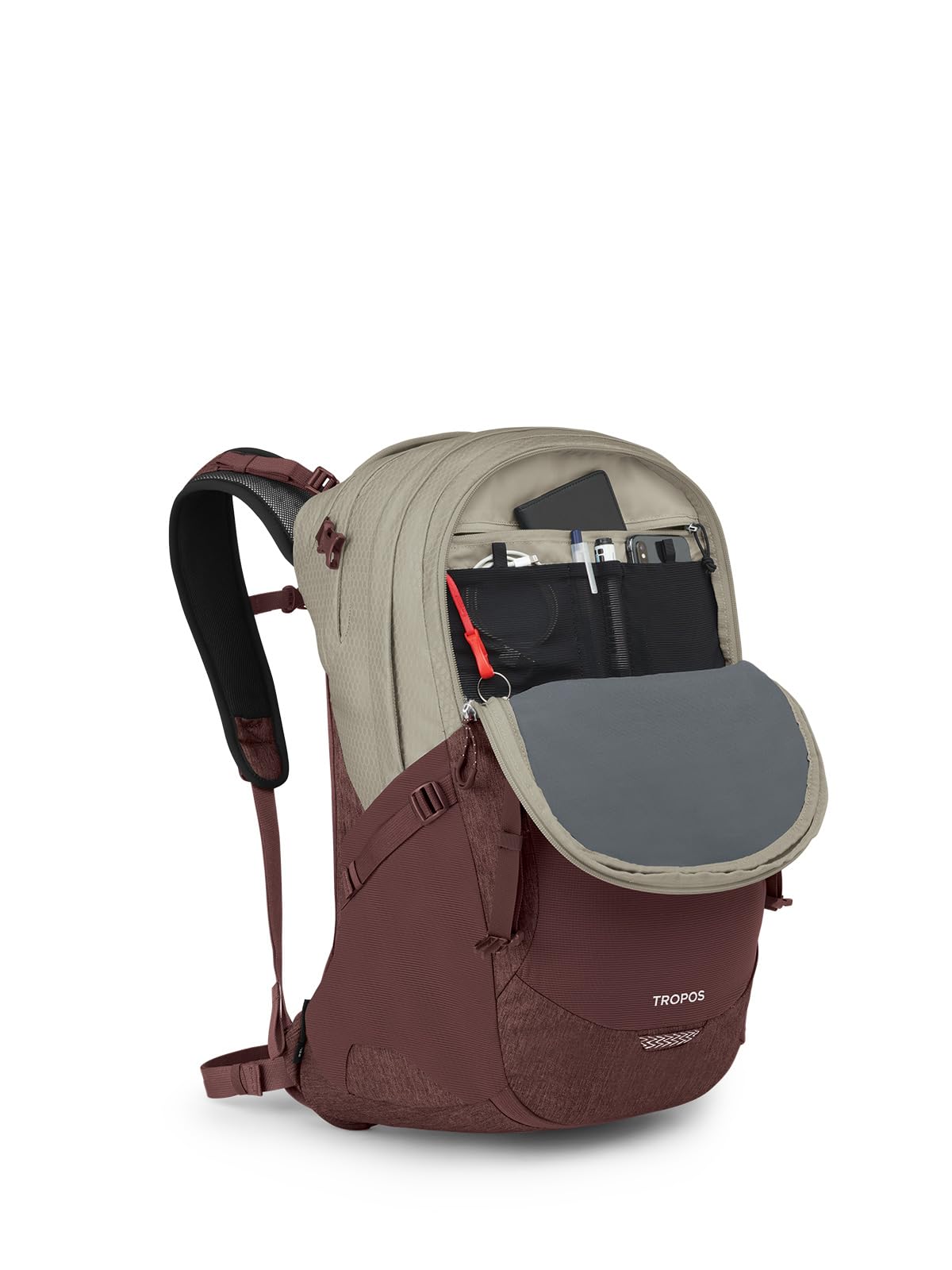 Osprey Tropos Laptop Backpack, Tungsten Soundwave