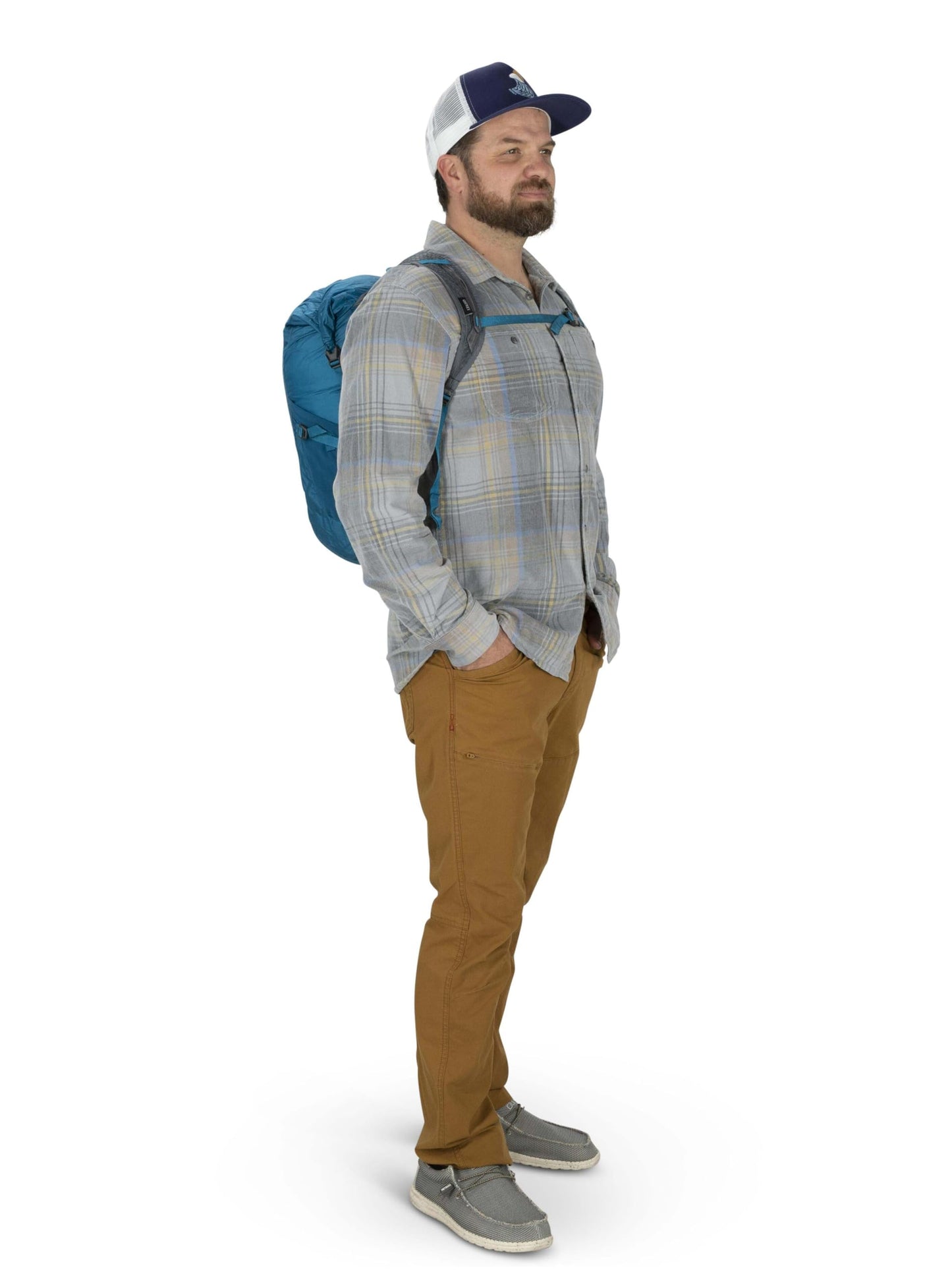 Osprey Ultralight 20L Dry Stuff Pack, Waterfront Blue