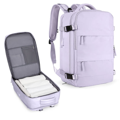 Coowoz Waterproof Travel Backpack, Peacock Blue