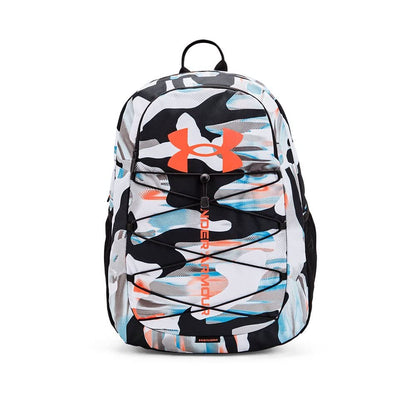 Under Armour Hustle Sport Backpack, Black/Silver