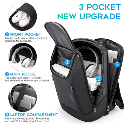 BANGE 15.6" Waterproof Laptop Backpack
