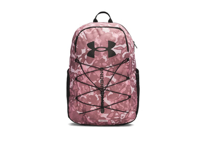 Under Armour Hustle Sport Backpack, Black/Silver