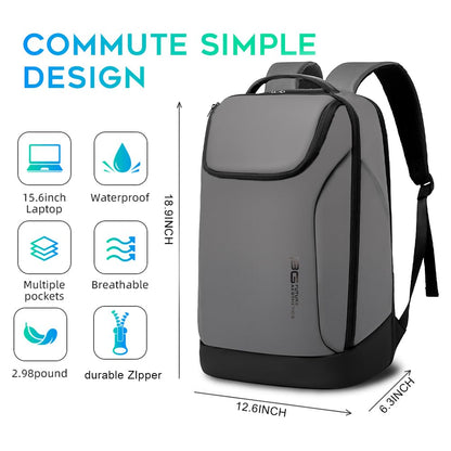 BANGE 15.6" Waterproof Laptop Backpack