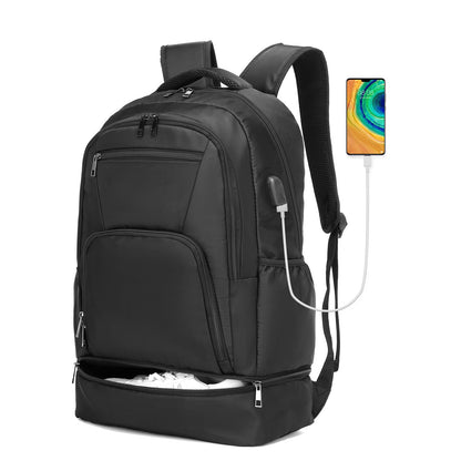 Seyfocnia Gym Backpack with USB, Men’s