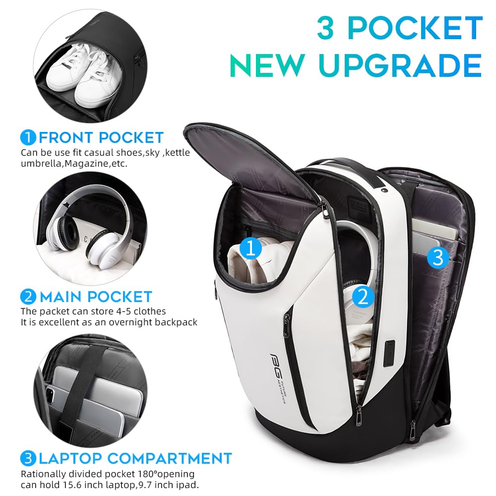 BANGE 15.6" Waterproof Laptop Backpack