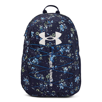 Under Armour Hustle Sport Backpack, Black/Silver