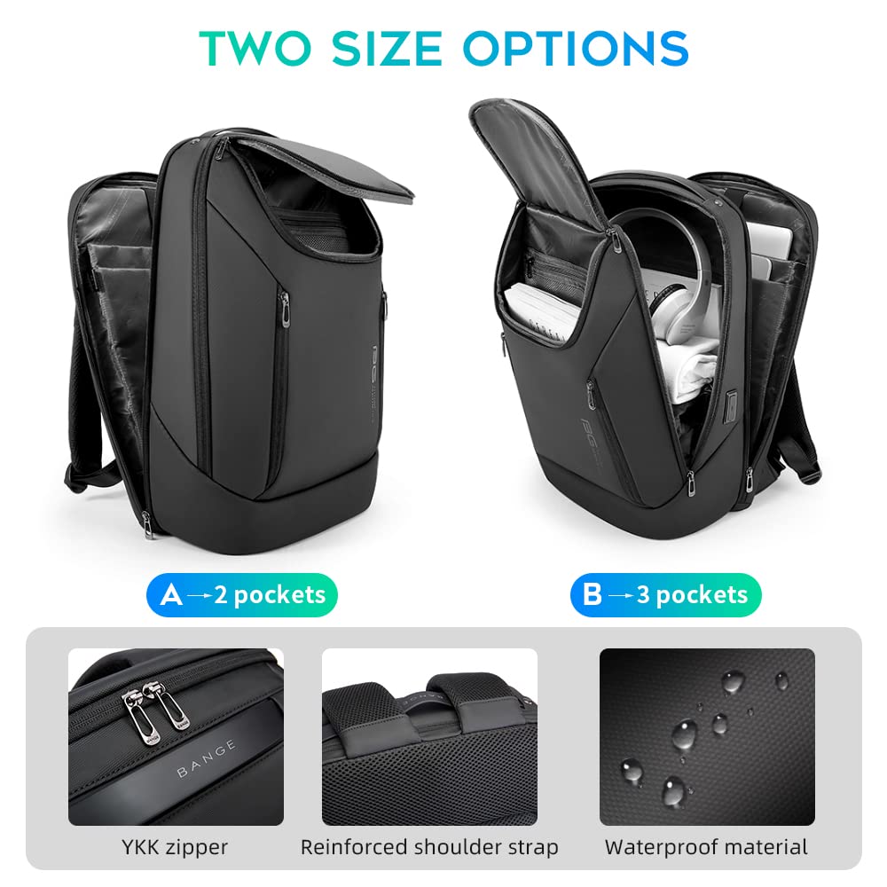 BANGE 15.6" Waterproof Laptop Backpack