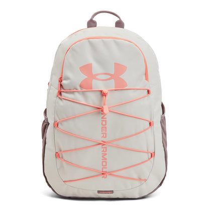 Under Armour Hustle Sport Backpack, Black/Silver