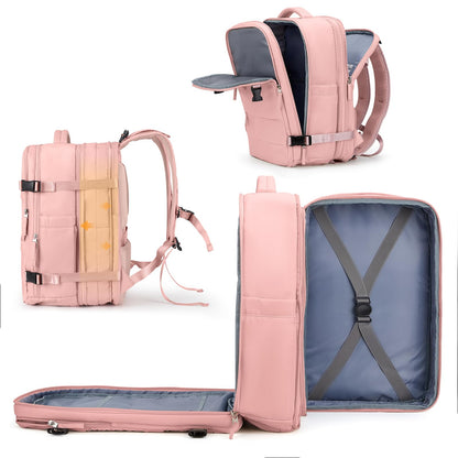 Coowoz Waterproof Travel Backpack, Peacock Blue