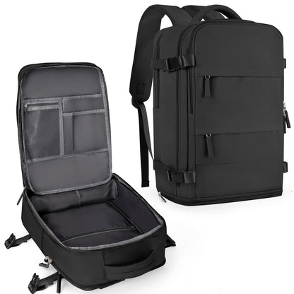 Coowoz Waterproof Travel Backpack, Peacock Blue