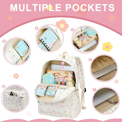 School Backpack for Teen Girls & Women, Corduroy