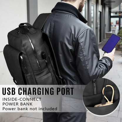 15.6" Waterproof Laptop Backpack with USB