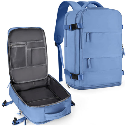 Coowoz Waterproof Travel Backpack, Peacock Blue
