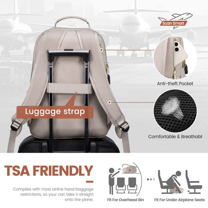 LOVEVOOK 17.3" Laptop Backpack for Women