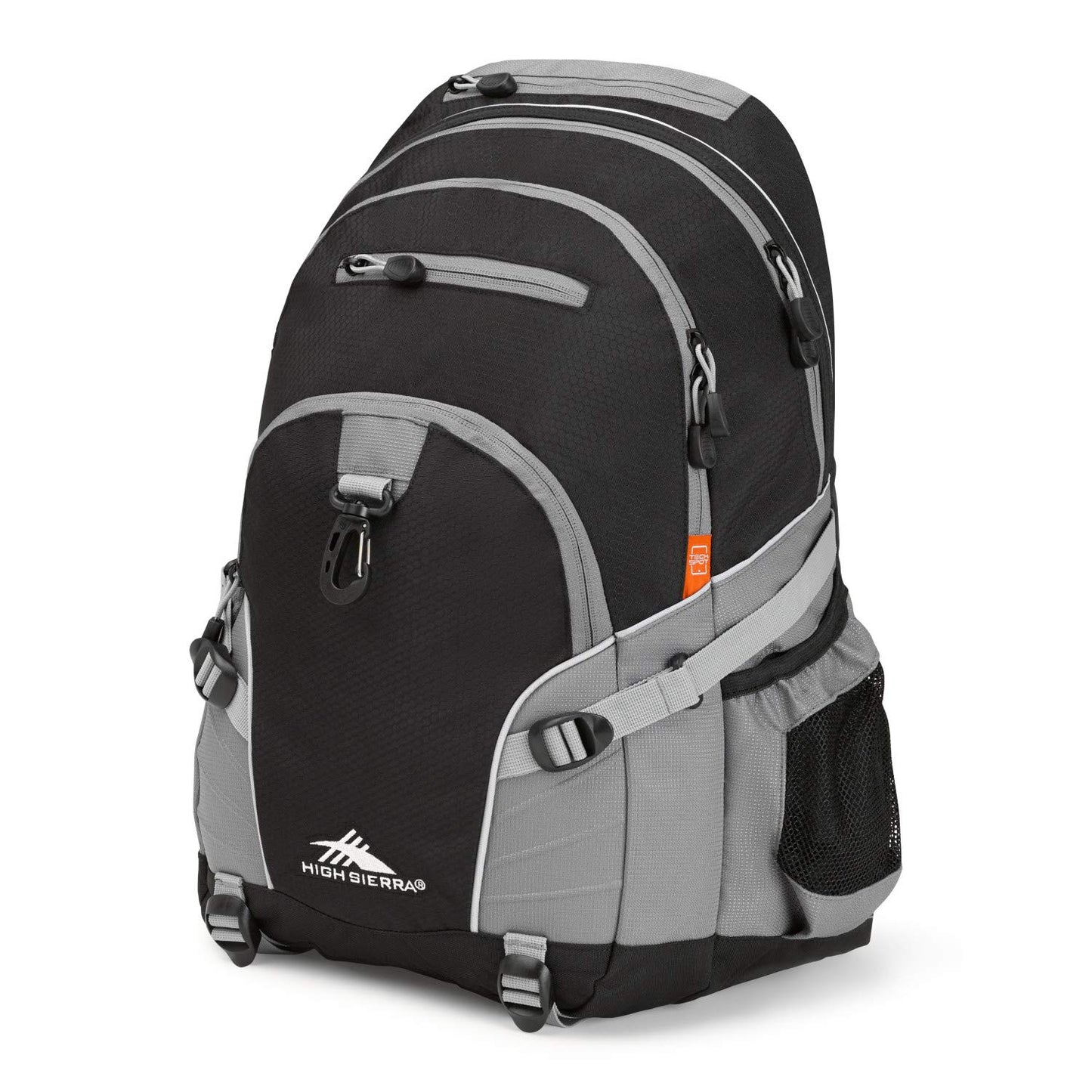 High Sierra Loop Backpack with Tablet Sleeve, Black
