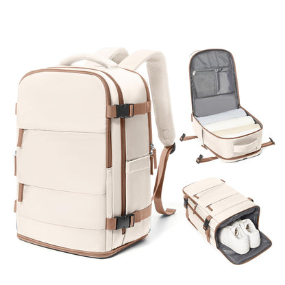 Coowoz Waterproof Travel Backpack, Peacock Blue