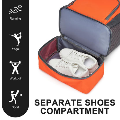 Seyfocnia Gym Backpack with USB, Men’s