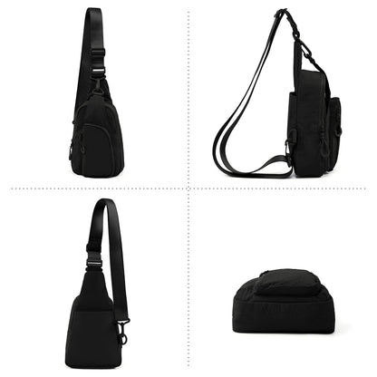 ODODOS Daily Sling Crossbody Bag, Lightweight