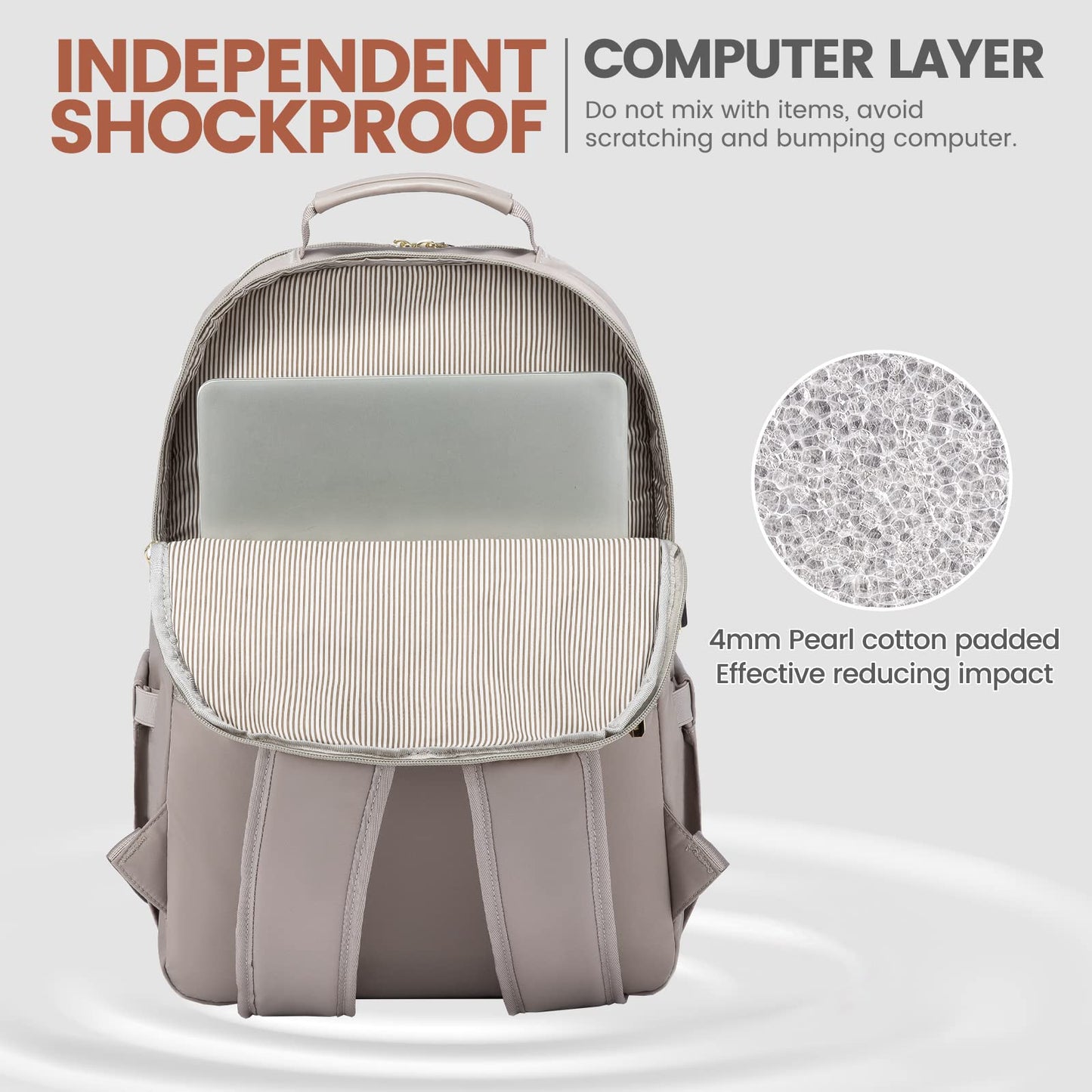 LOVEVOOK 17.3" Laptop Backpack for Women