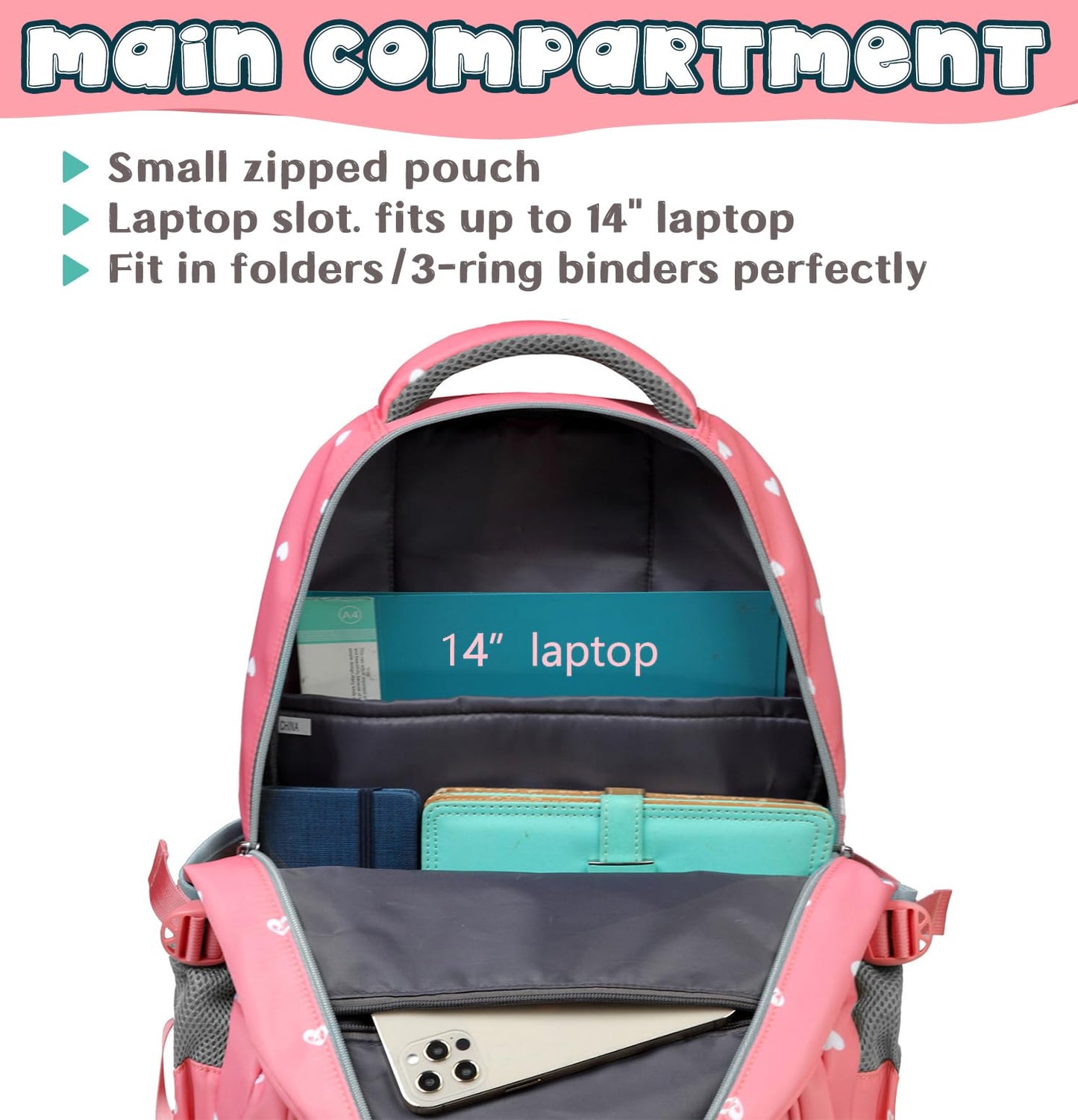 BLUEFAIRY Kids Backpack