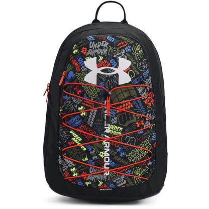 Under Armour Hustle Sport Backpack, Black/Silver