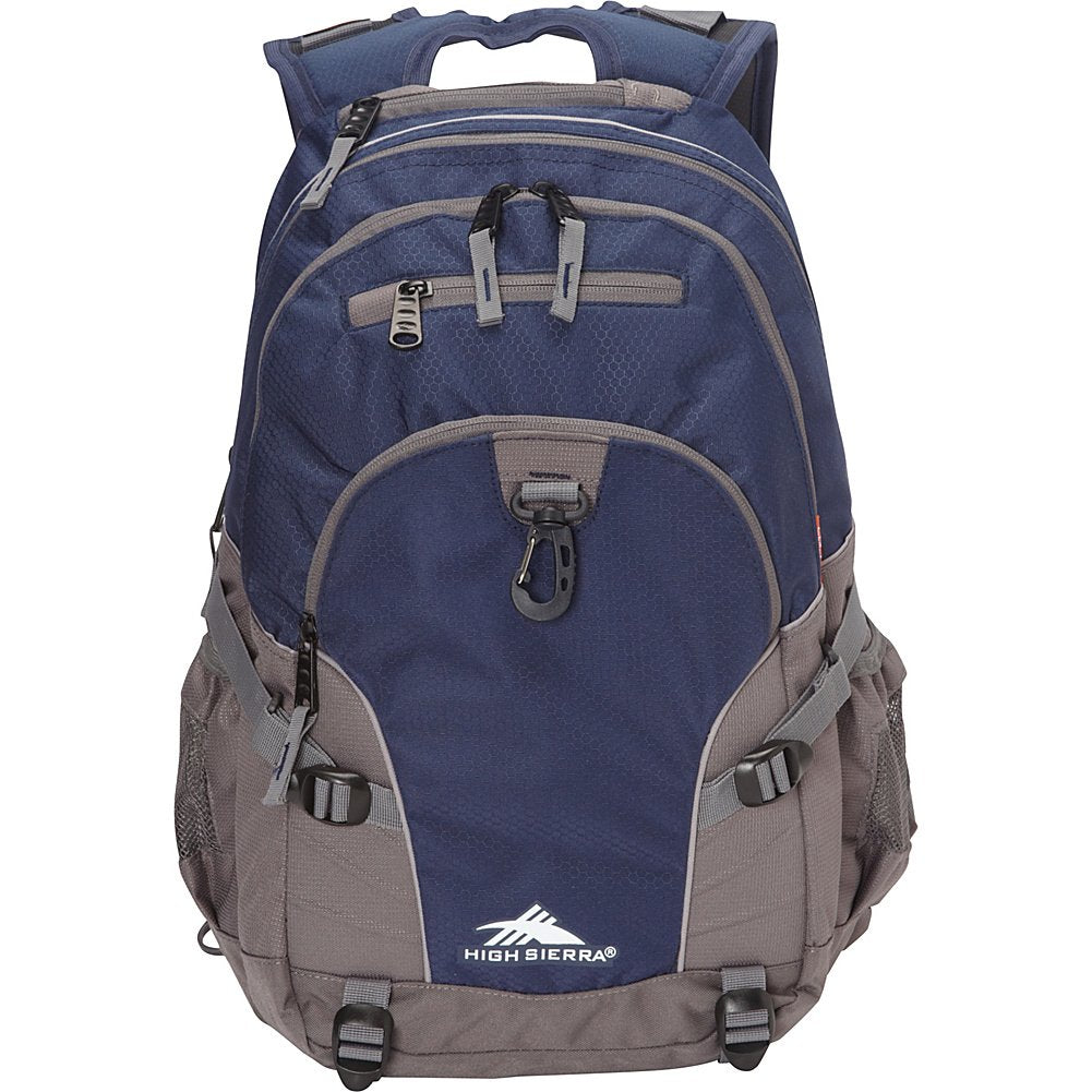 High Sierra Loop Backpack with Tablet Sleeve, Black