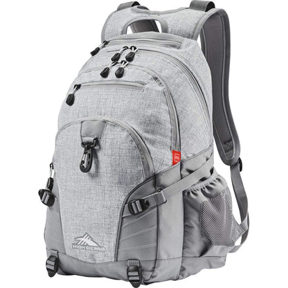 High Sierra Loop Backpack with Tablet Sleeve, Black