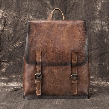 Men's Retro Travel & College Backpack, Large Capacity
