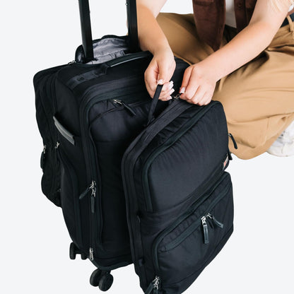 Trilogy 3-in-1 Rolling Pack Bundle, Zinfandel