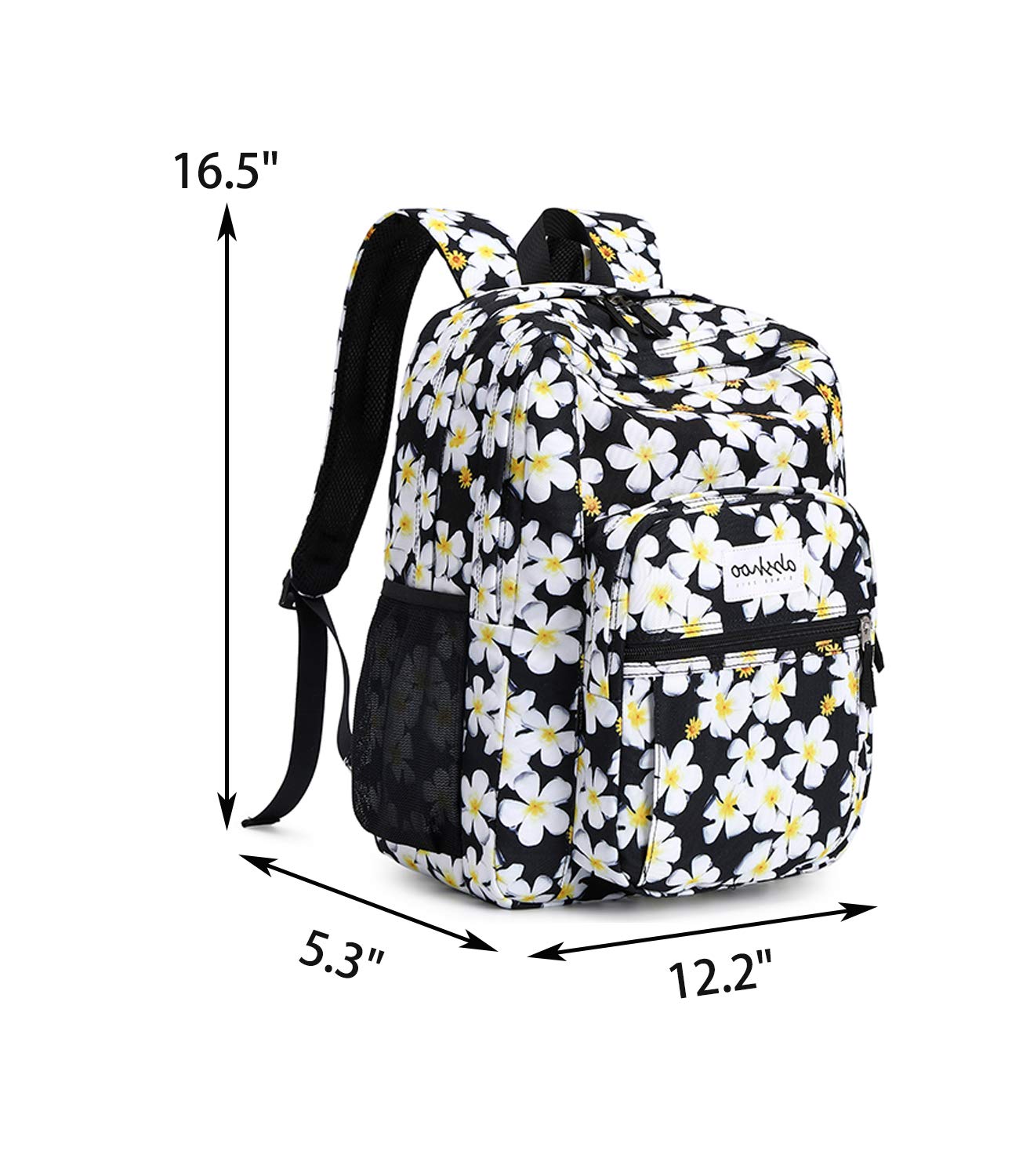 abshoo Basic Travel Backpack, Water-Resistant