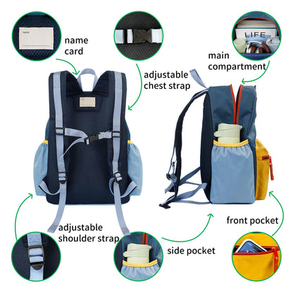 15 Inch Kids Backpack for School & Travel, Medium