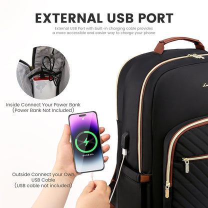 LOVEVOOK 17.3" Laptop Backpack for Women