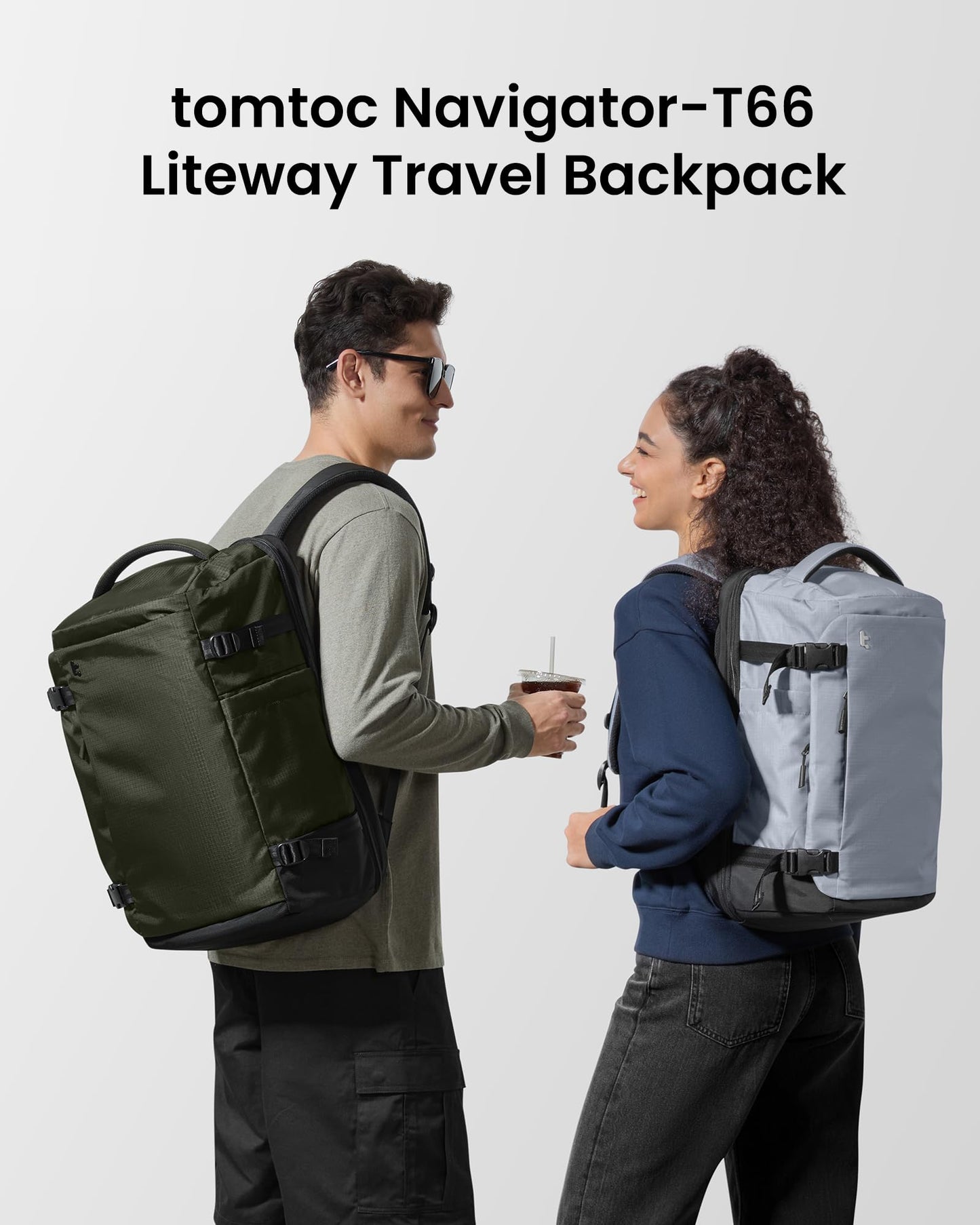 tomtoc 40L Laptop Backpack