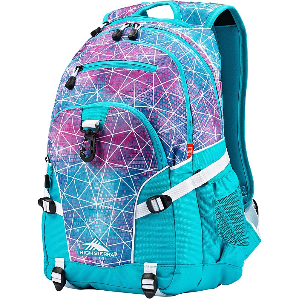 High Sierra Loop Backpack with Tablet Sleeve, Black