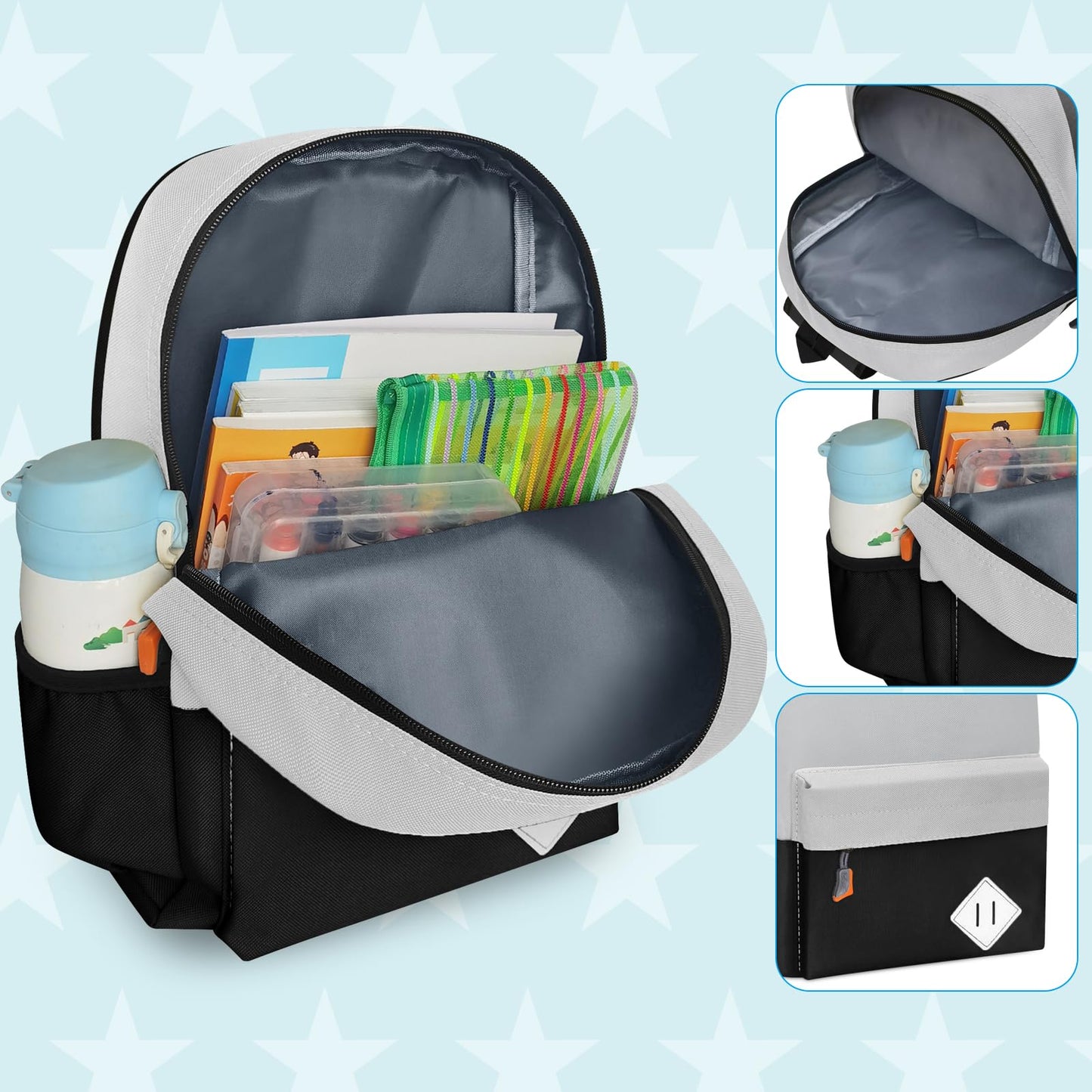 Toddler Kids Backpack for Preschool, Treasure Blue