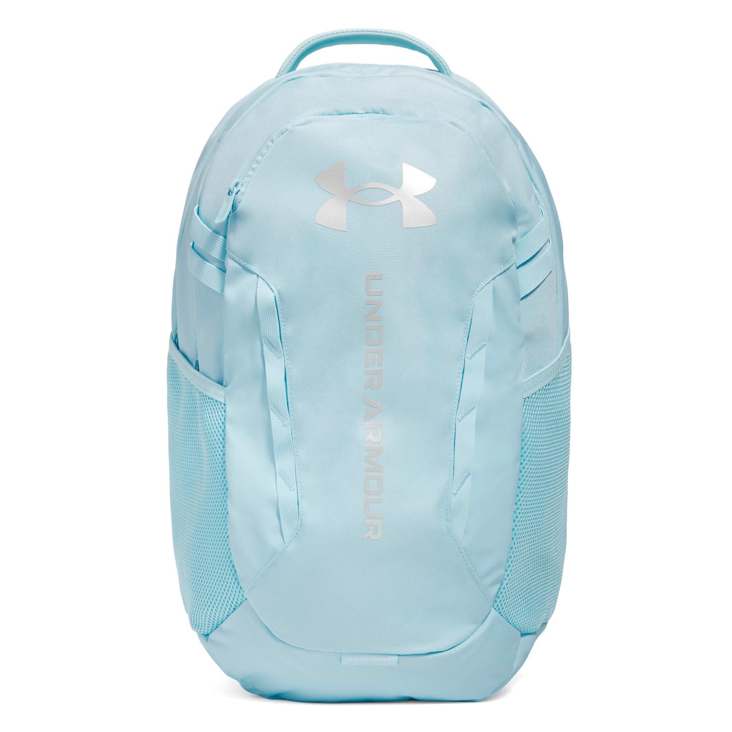 Under Armour Hustle 6.0 Backpack, Black/White