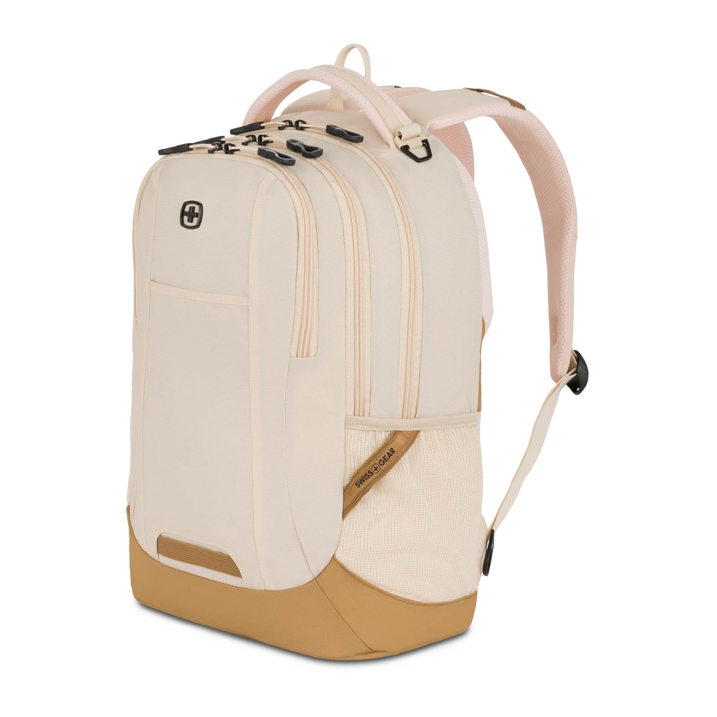 SwissGear Cecil 5505 Laptop Backpack, Pastel Brown/Black, 18-Inch