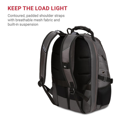 SwissGear 1900 ScanSmart TSA Laptop Backpack, 17" Black