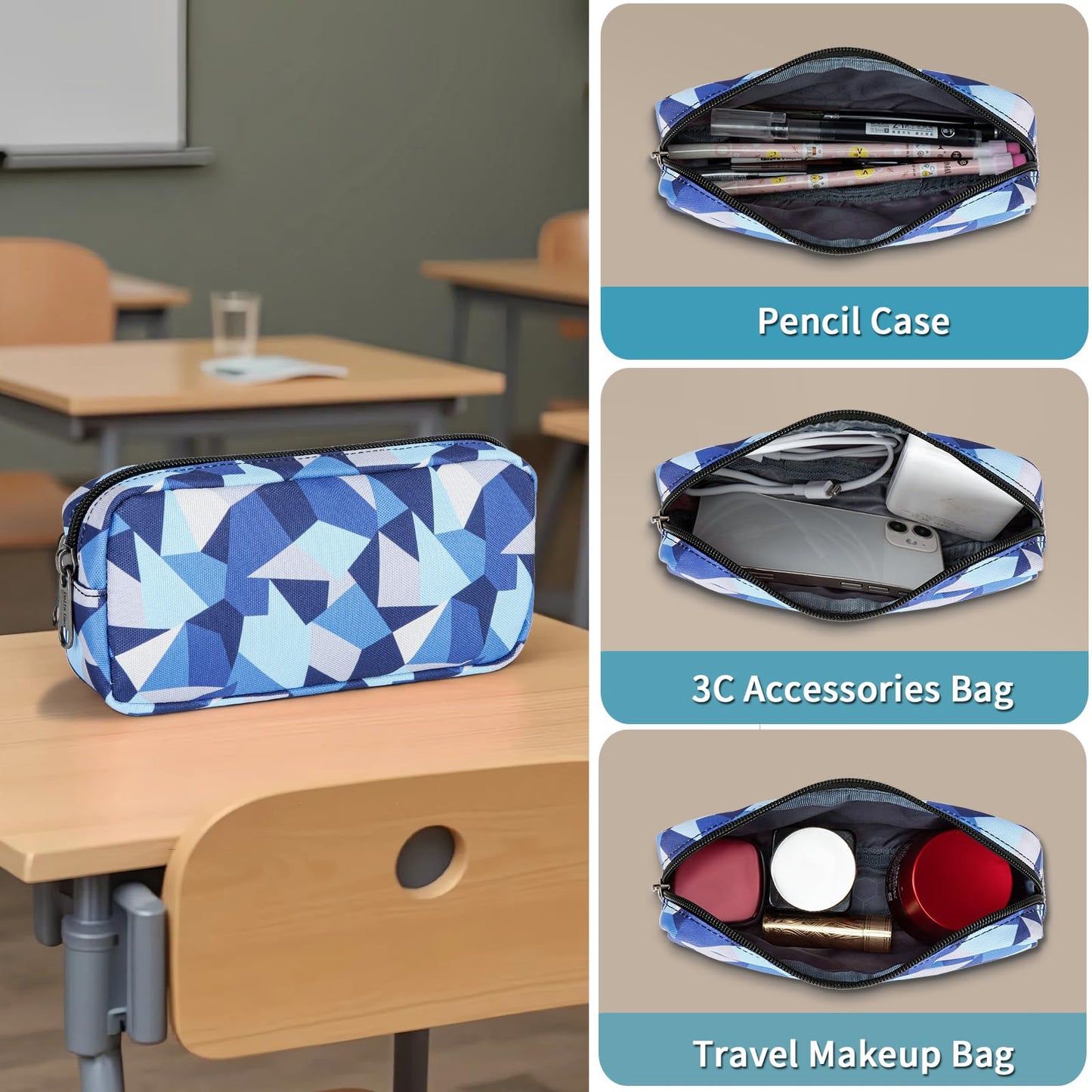 Travel Laptop Backpack, Black Backpack for Men and Women