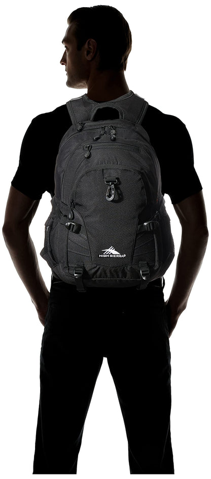 High Sierra Loop Backpack with Tablet Sleeve, Black