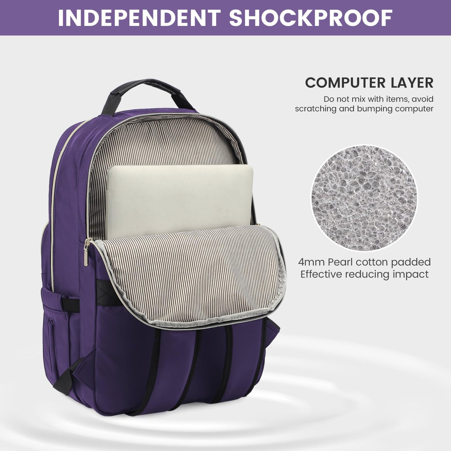 LOVEVOOK 17.3" Laptop Backpack for Women