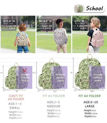 Corduroy Kids Backpack for Boys & Girls, 15"