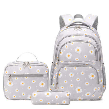 Goldwheat Daisy Backpack Set, 3pcs