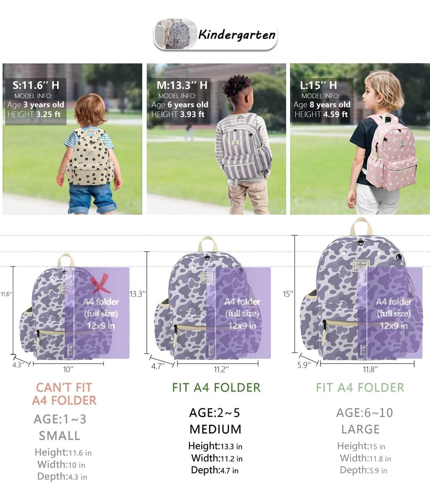 Corduroy Kids Backpack for Boys & Girls, 15"