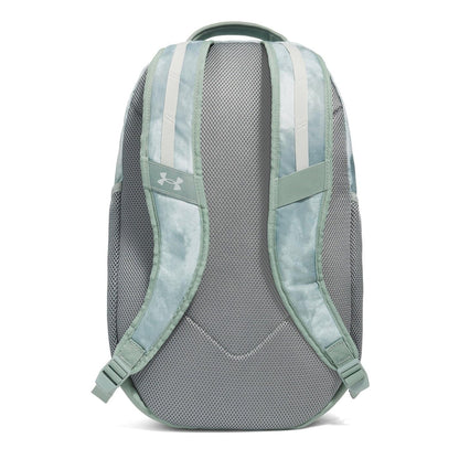Under Armour Hustle 6.0 Backpack, Black/White