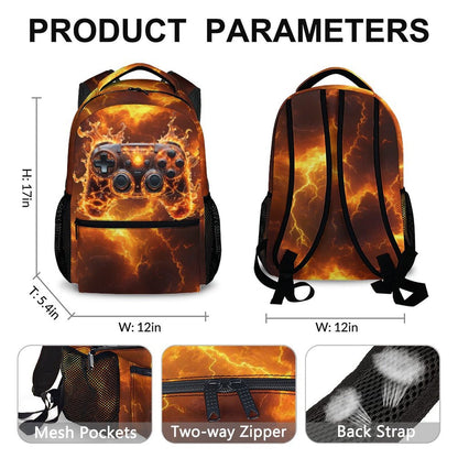 17" Kids Gamer Backpack – Green