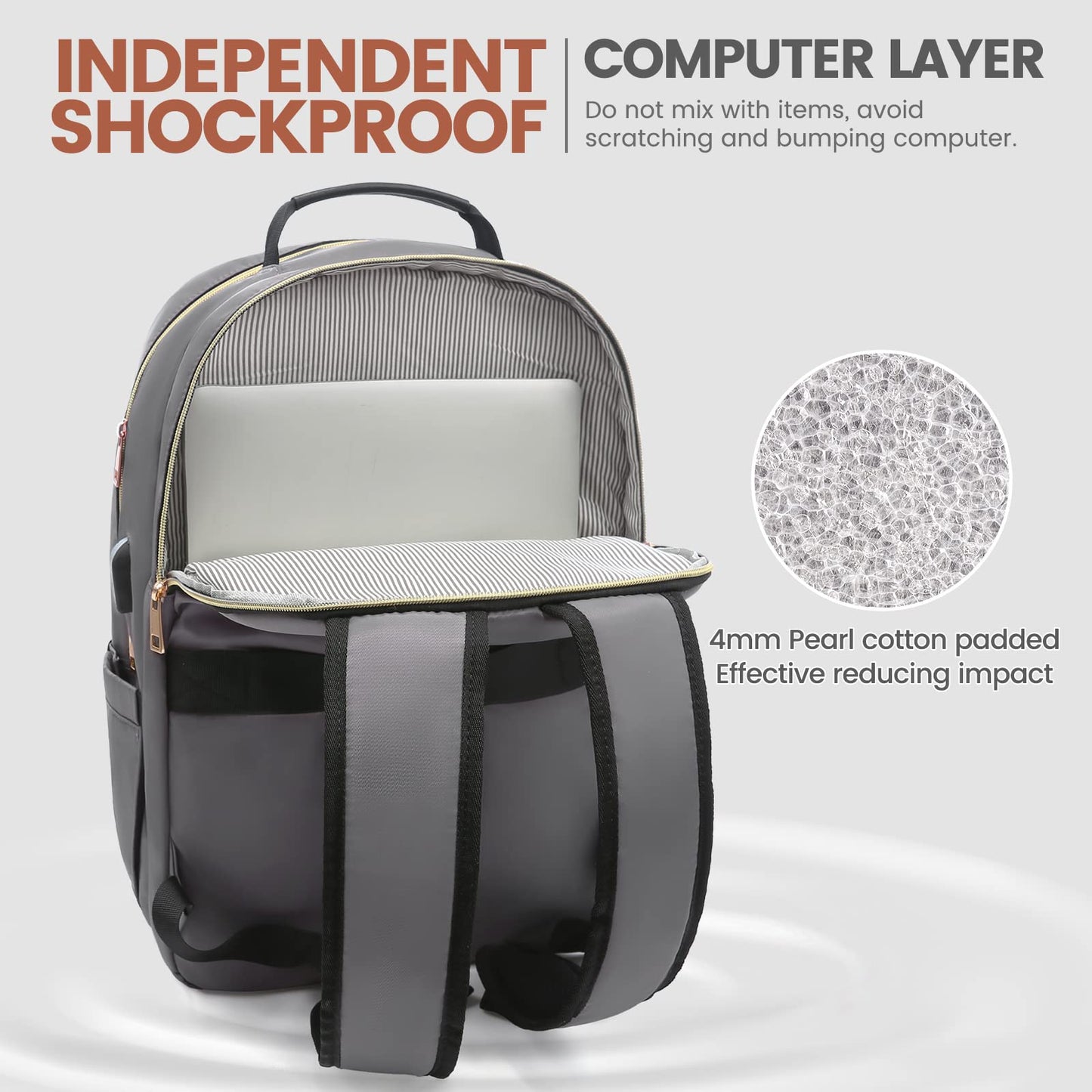 LOVEVOOK 17.3" Laptop Backpack for Women
