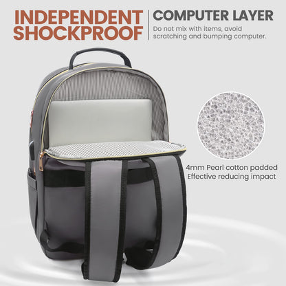 LOVEVOOK 17.3" Laptop Backpack for Women