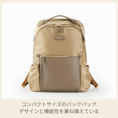hartmann(ハートマン) Women's Backpack, Beige (Taupe), One Size