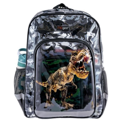 20-Pack 16" Clear Dinosaur Kids Backpacks